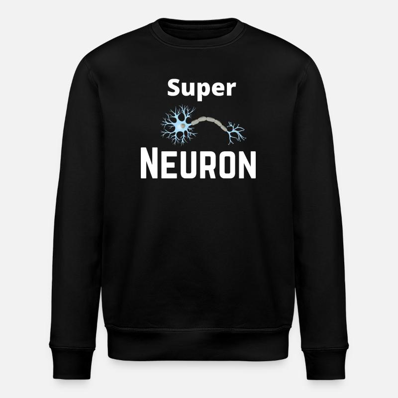 Super Neuron Network - Stanley/Stella ROLLER Unisex Organic Sweatshirt - black