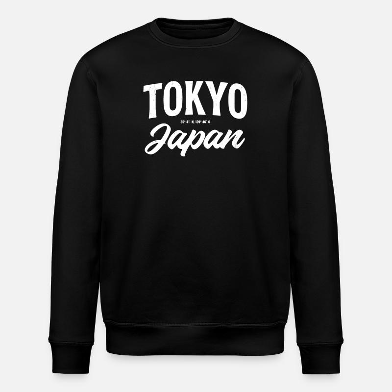 Lettrage Tokyo Japon - Sweat bio ROLLER Stanley/Stella Unisexe - noir