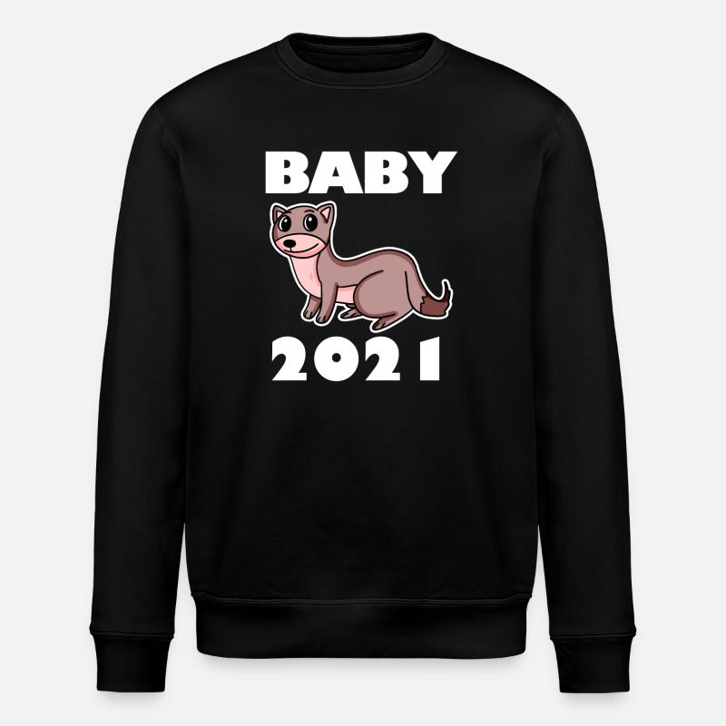 Baby Body 2021 - Stanley/Stella ROLLER Unisex Organic Sweatshirt - black