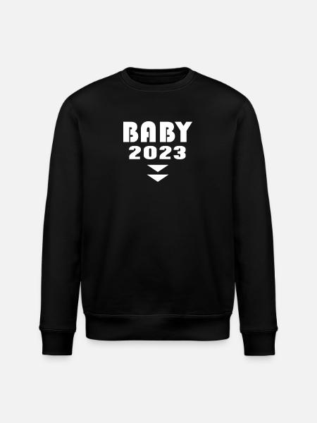 Bébé à bord 2023 - Sweat bio ROLLER Stanley/Stella Unisexe - noir