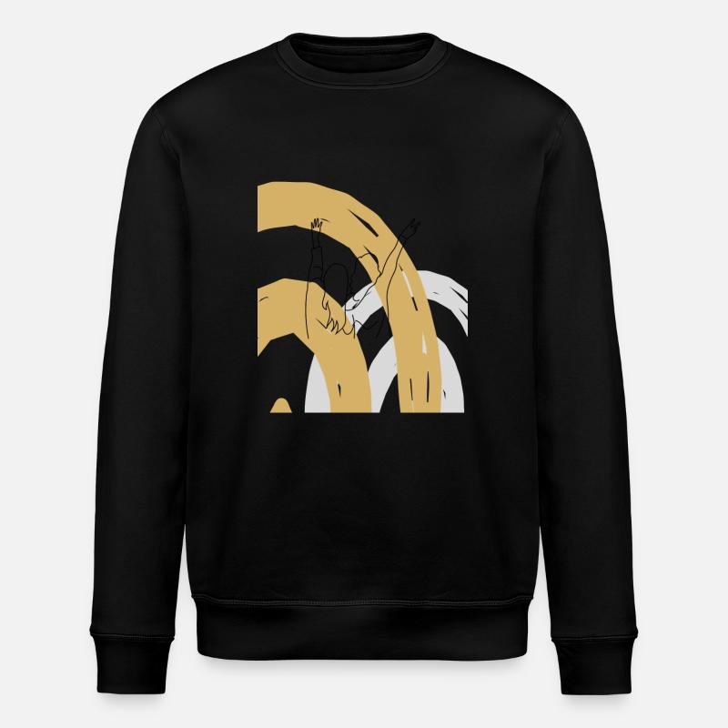 Girlfriends Friendship Friendship melawerttext - Stanley/Stella ROLLER Unisex Organic Sweatshirt - black