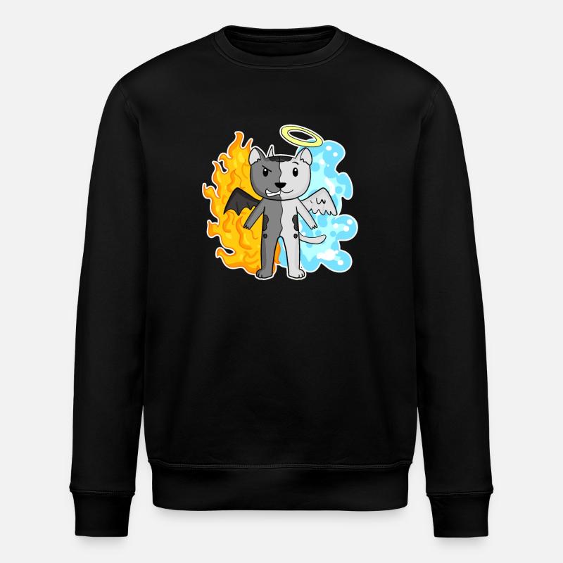 Cat cat breed Burmilla - Stanley/Stella ROLLER Unisex Organic Sweatshirt - black