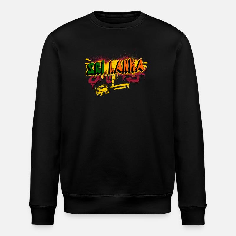 Design de graffitis sri-lankais - Sweat bio ROLLER Stanley/Stella Unisexe - noir