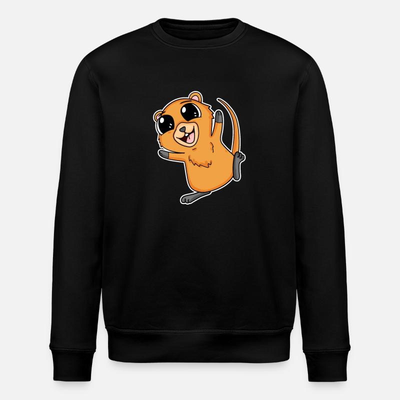 Quokka - Stanley/Stella Unisex Bio-Sweatshirt ROLLER - Schwarz