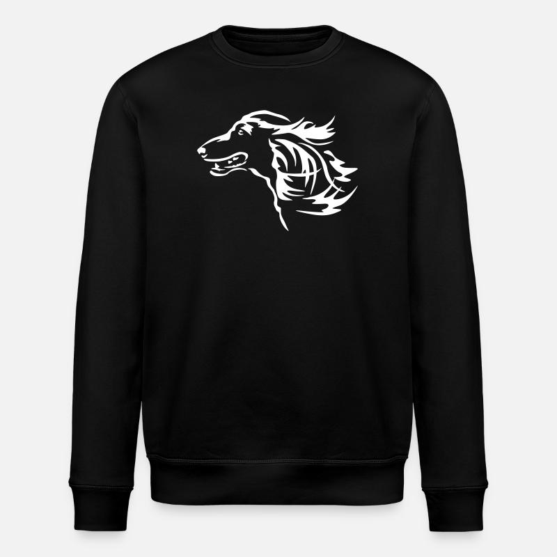 Tête afghane « Black Edition » - Sweat bio ROLLER Stanley/Stella Unisexe - noir