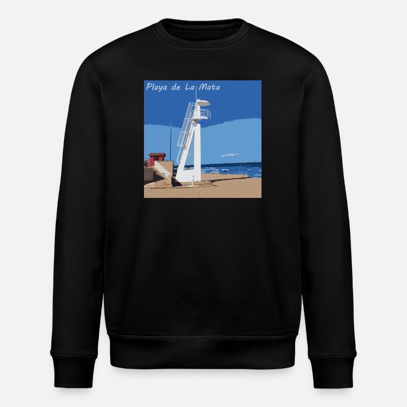 Plsya de La Mata - Stanley/Stella ROLLER Unisex Organic Sweatshirt - black