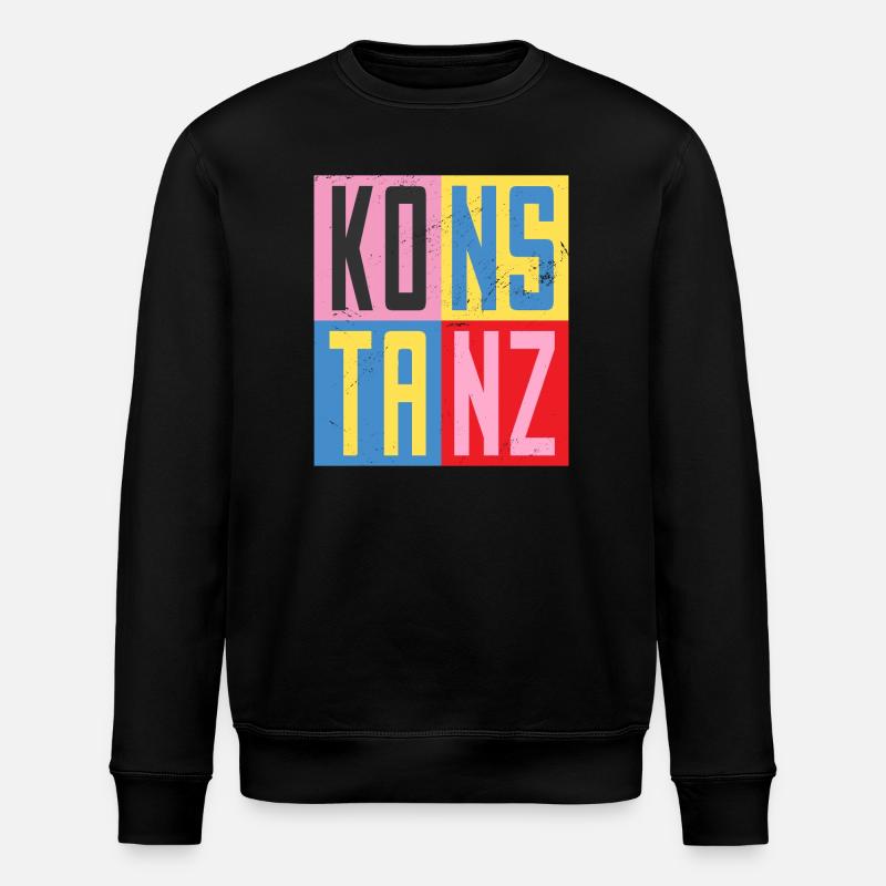 Design urbain de Constance - Sweat bio ROLLER Stanley/Stella Unisexe - noir