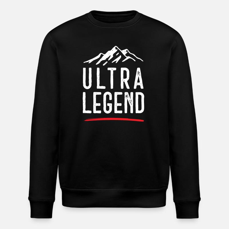 Ultra Legende - Stanley/Stella Unisex Bio-Sweatshirt ROLLER - Schwarz
