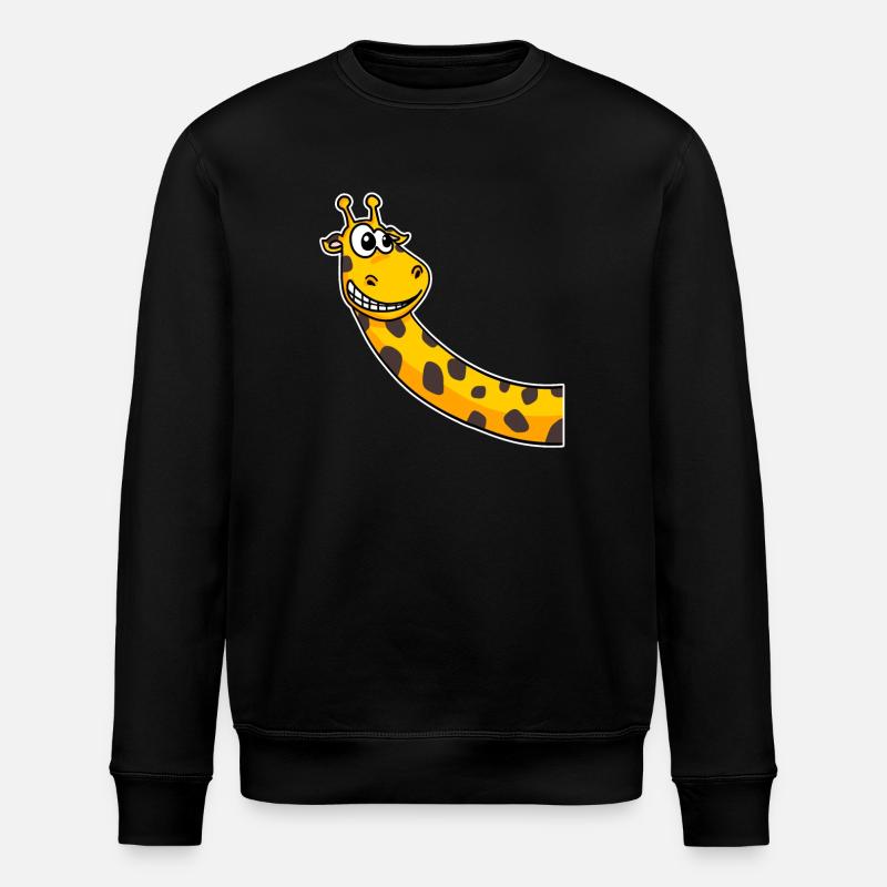 Girafes Girafe - Sweat bio ROLLER Stanley/Stella Unisexe - noir