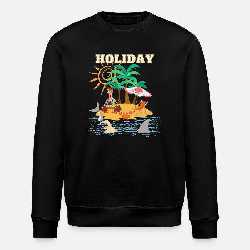 Holiday ART - Stanley/Stella Unisex Bio-Sweatshirt ROLLER - Schwarz