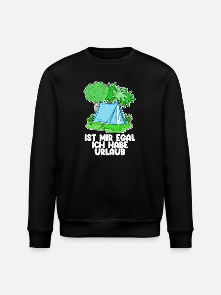 Urlaub - Stanley/Stella Unisex Bio-Sweatshirt ROLLER - Schwarz