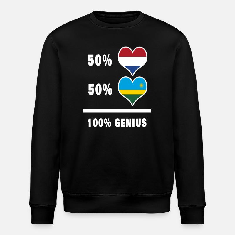 Rwanda et Pays-Bas génie / cadeau - Sweat bio ROLLER Stanley/Stella Unisexe - noir