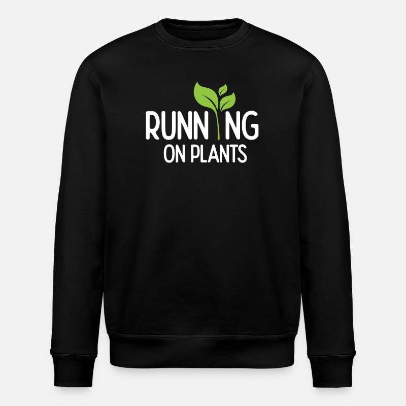 Courir sur les plantes - Sweat bio ROLLER Stanley/Stella Unisexe - noir