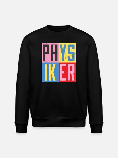 Physiker Design - Stanley/Stella Unisex Bio-Sweatshirt ROLLER - Schwarz