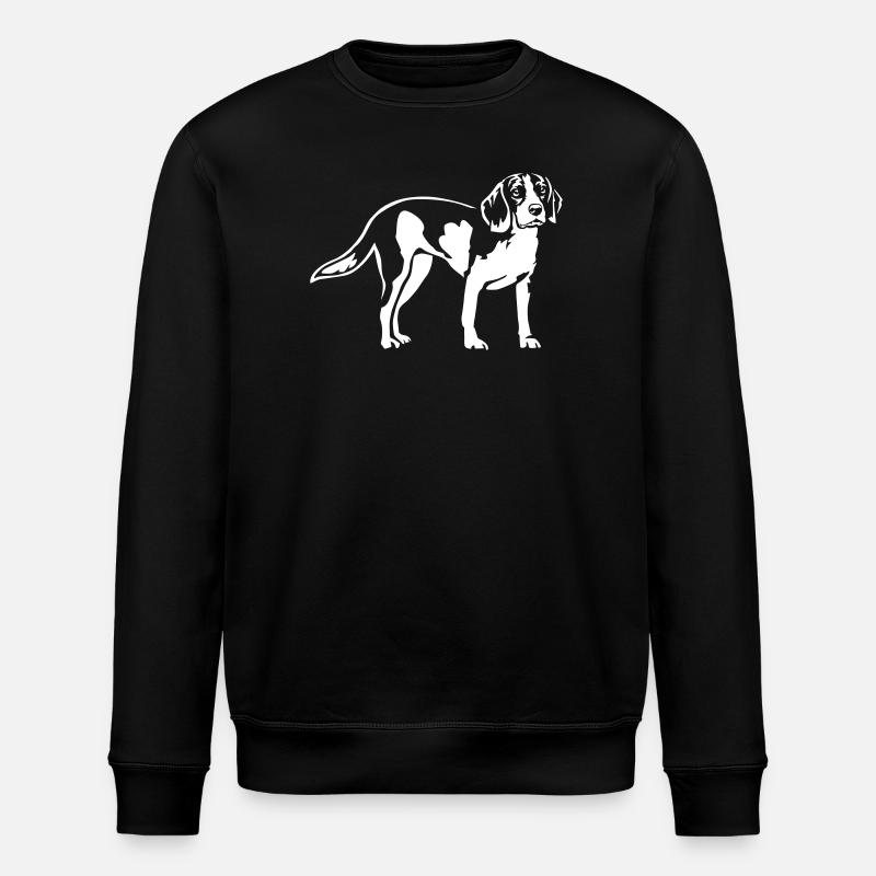 Beagle "Black Edition" - Stanley/Stella Unisex Bio-Sweatshirt ROLLER - Schwarz