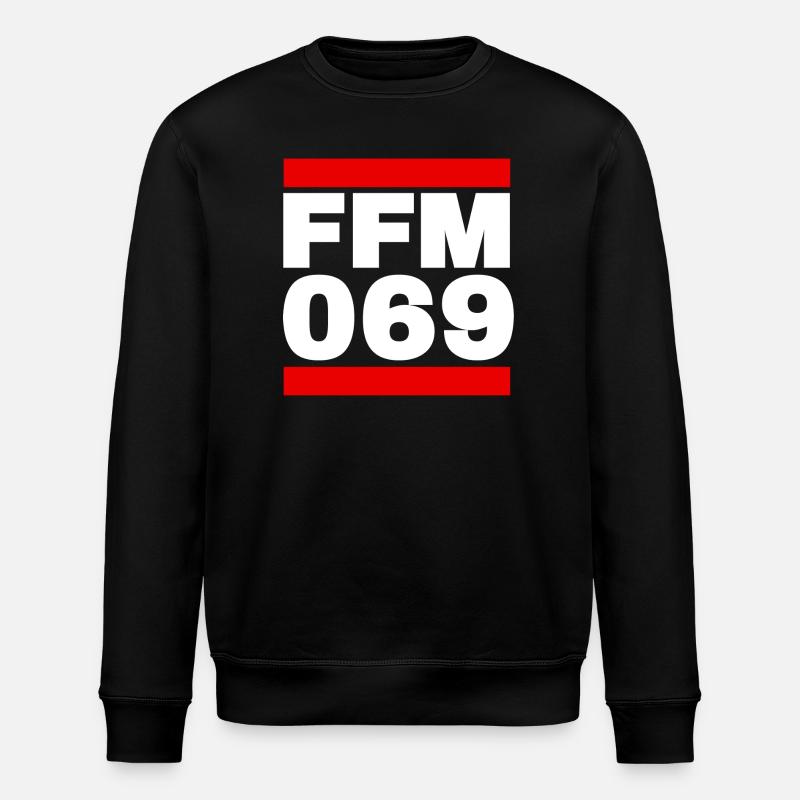 Francfort 069 - Sweat bio ROLLER Stanley/Stella Unisexe - noir