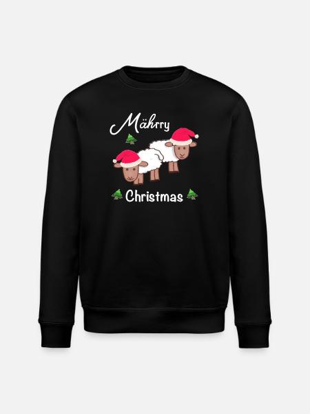 Joyeux Noël, MÄHrry Noël - Sweat bio ROLLER Stanley/Stella Unisexe - noir