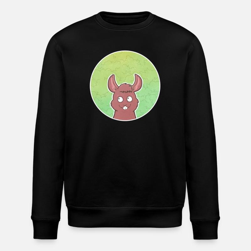 Eichhörnchen - Stanley/Stella Unisex Bio-Sweatshirt ROLLER - Schwarz