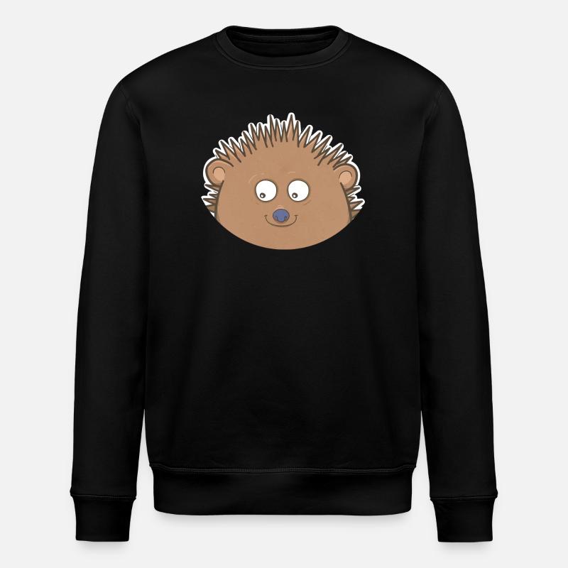 Hérisson - Sweat bio ROLLER Stanley/Stella Unisexe - noir