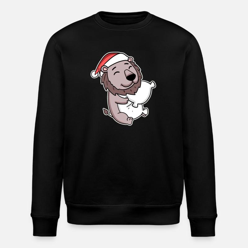 Lion Noël Sommeil Sommeil Sommeil - Sweat bio ROLLER Stanley/Stella Unisexe - noir