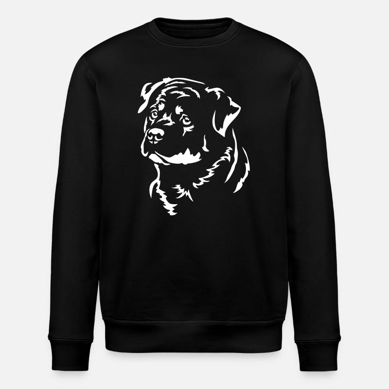 Rottweiler Head « Black Edition » - Sweat bio ROLLER Stanley/Stella Unisexe - noir