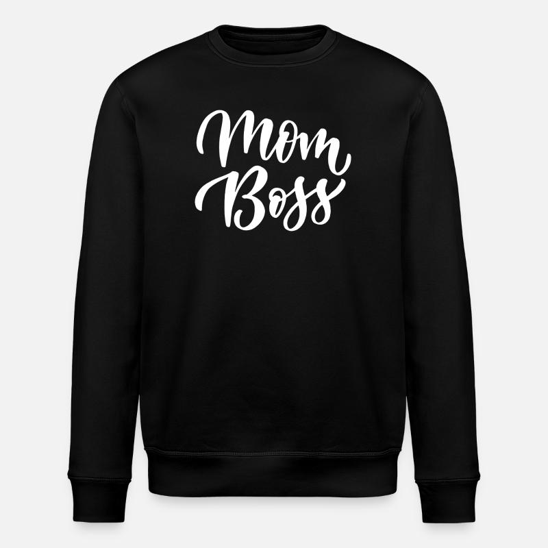 Maman Bos.s - Sweat bio ROLLER Stanley/Stella Unisexe - noir