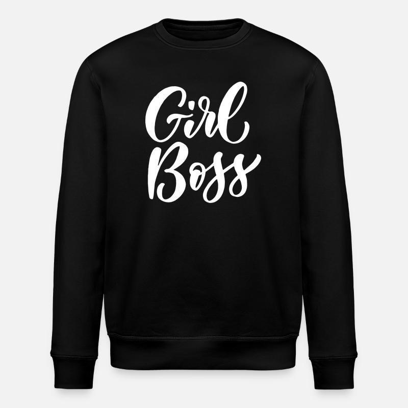 Mädchen Bos-s - Stanley/Stella Unisex Bio-Sweatshirt ROLLER - Schwarz