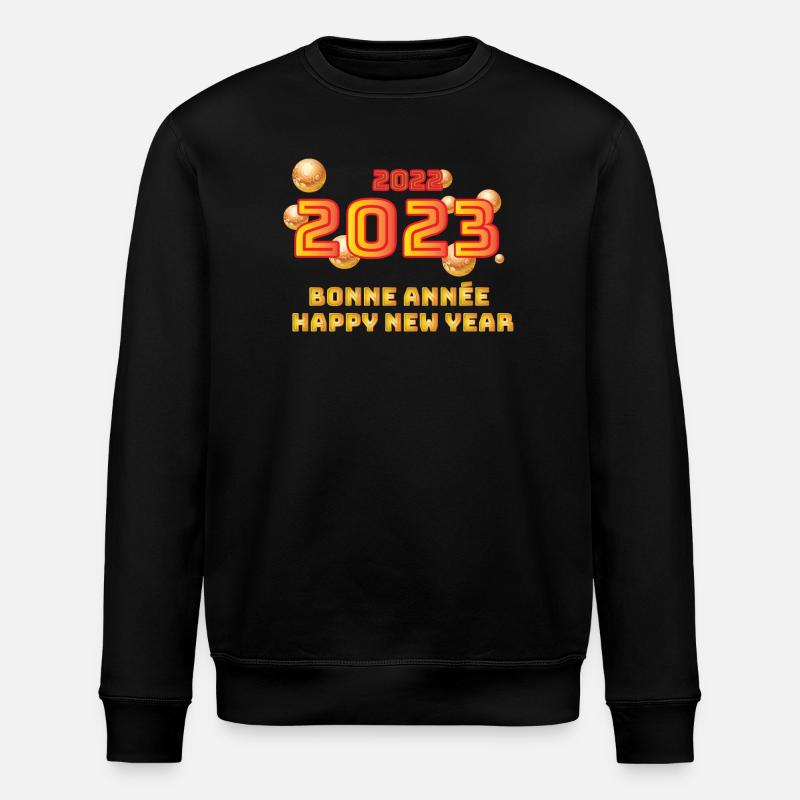 Das neue Jahr 2023 - Stanley/Stella Unisex Bio-Sweatshirt ROLLER - Schwarz