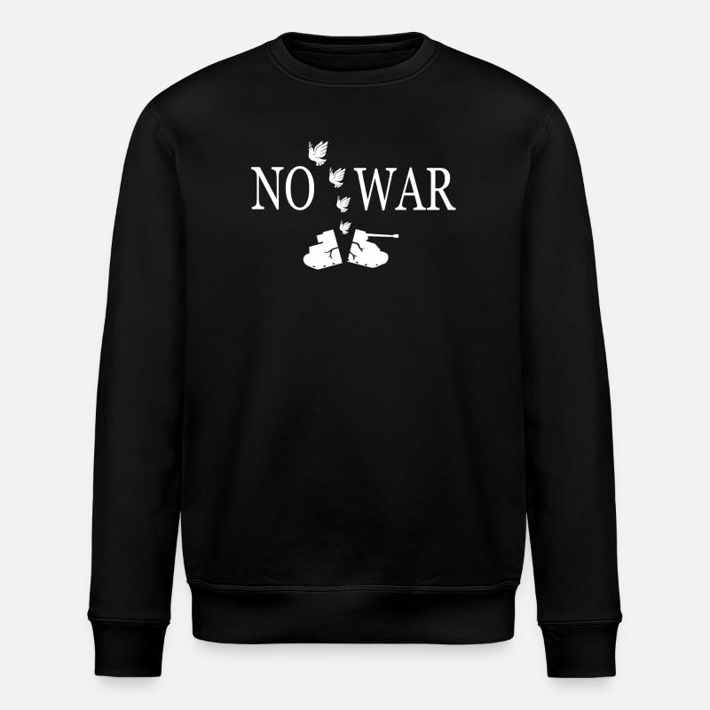 Pas de guerre - Sweat bio ROLLER Stanley/Stella Unisexe - noir