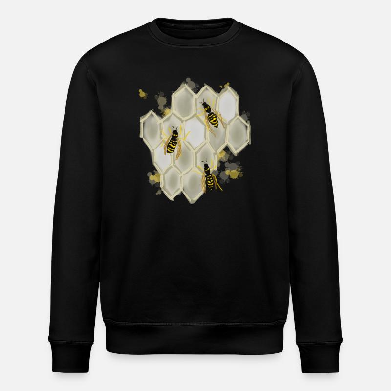 Wespen - Stanley/Stella Unisex Bio-Sweatshirt ROLLER - Schwarz