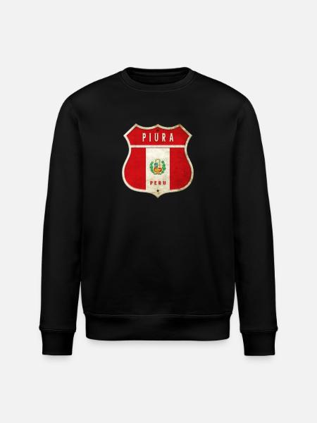 Drapeaux de Piura Pérou - Sweat bio ROLLER Stanley/Stella Unisexe - noir