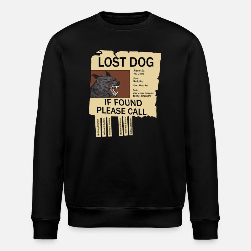 Hellhound disparu - Sweat bio ROLLER Stanley/Stella Unisexe - noir