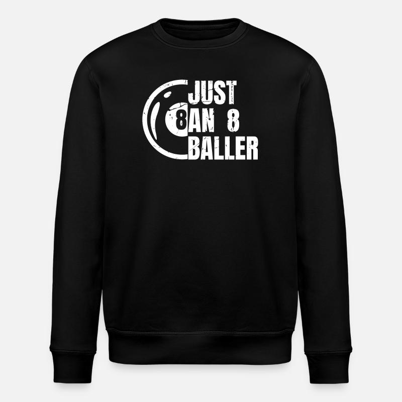 8 joueurs de billard - Sweat bio ROLLER Stanley/Stella Unisexe - noir