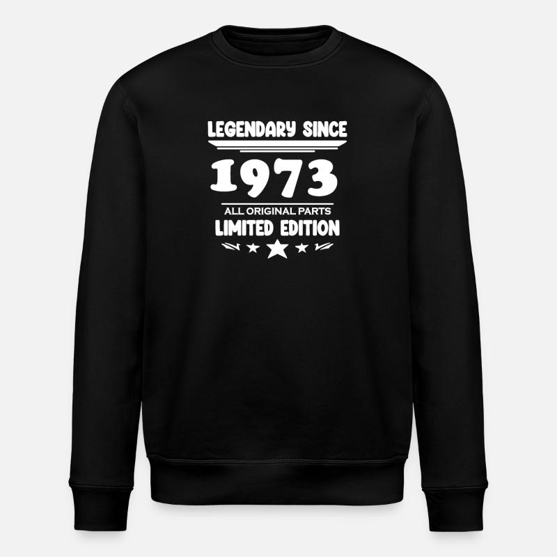 Année de construction 1973 - Sweat bio ROLLER Stanley/Stella Unisexe - noir