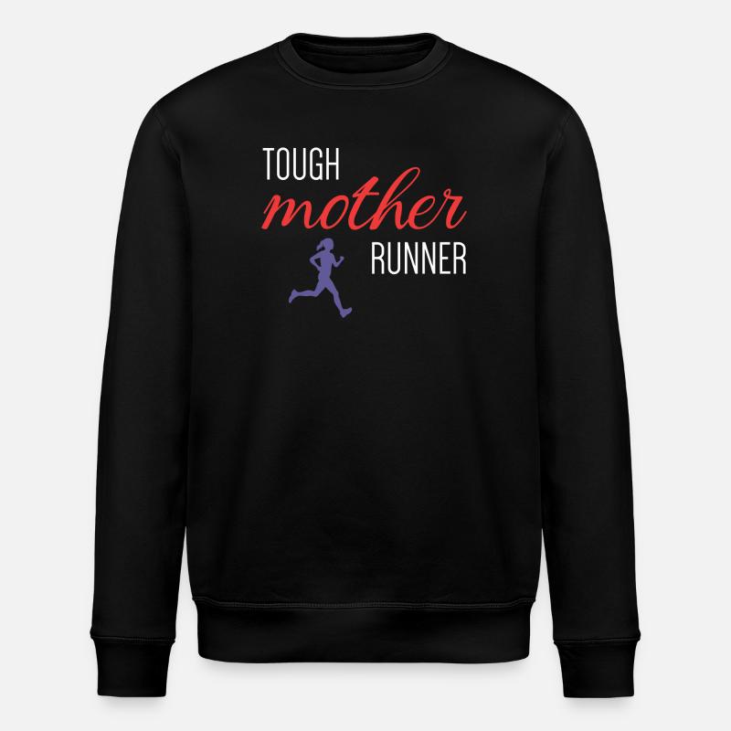 Mère coureuse coriace - Sweat bio ROLLER Stanley/Stella Unisexe - noir