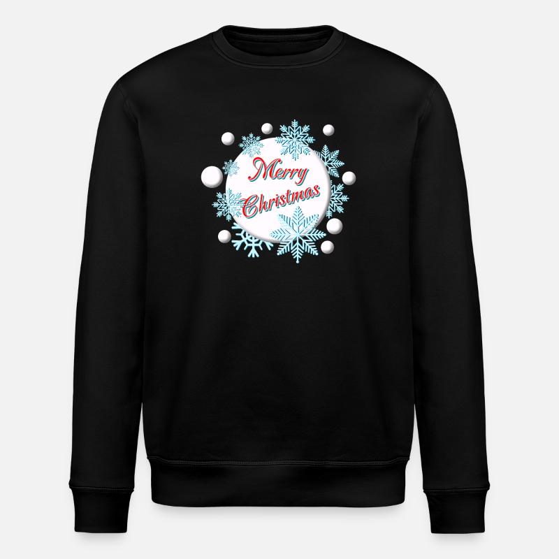 Joyeux Noël - Feliz Navidad - Neige - Sweat bio ROLLER Stanley/Stella Unisexe - noir
