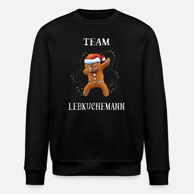 Team Lebkuchen - Stanley/Stella Unisex Bio-Sweatshirt ROLLER - Schwarz