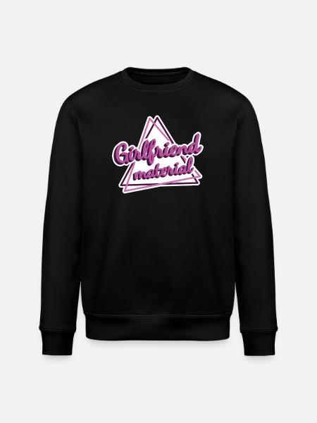 Friendship and Creativity Fusion - Stanley/Stella ROLLER Unisex Organic Sweatshirt - black