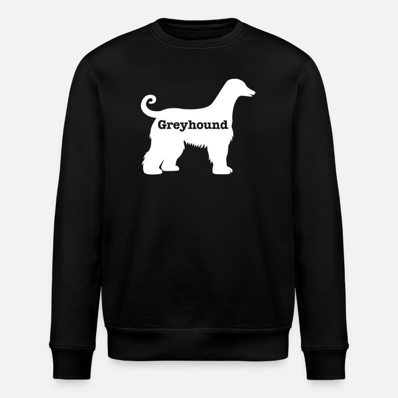 Greyhound - Stanley/Stella ROLLER Unisex Organic Sweatshirt - black