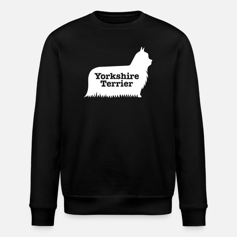 Yorkshire Terrier - Stanley/Stella ROLLER Unisex Organic Sweatshirt - black