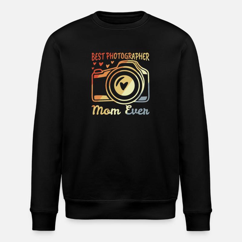 Photographe Mère - Sweat bio ROLLER Stanley/Stella Unisexe - noir