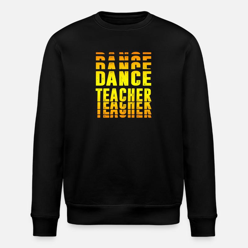 design de professeur de danse - Sweat bio ROLLER Stanley/Stella Unisexe - noir