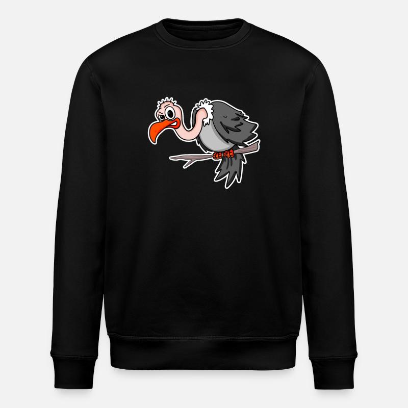 Vulture - Stanley/Stella ROLLER Unisex Organic Sweatshirt - black