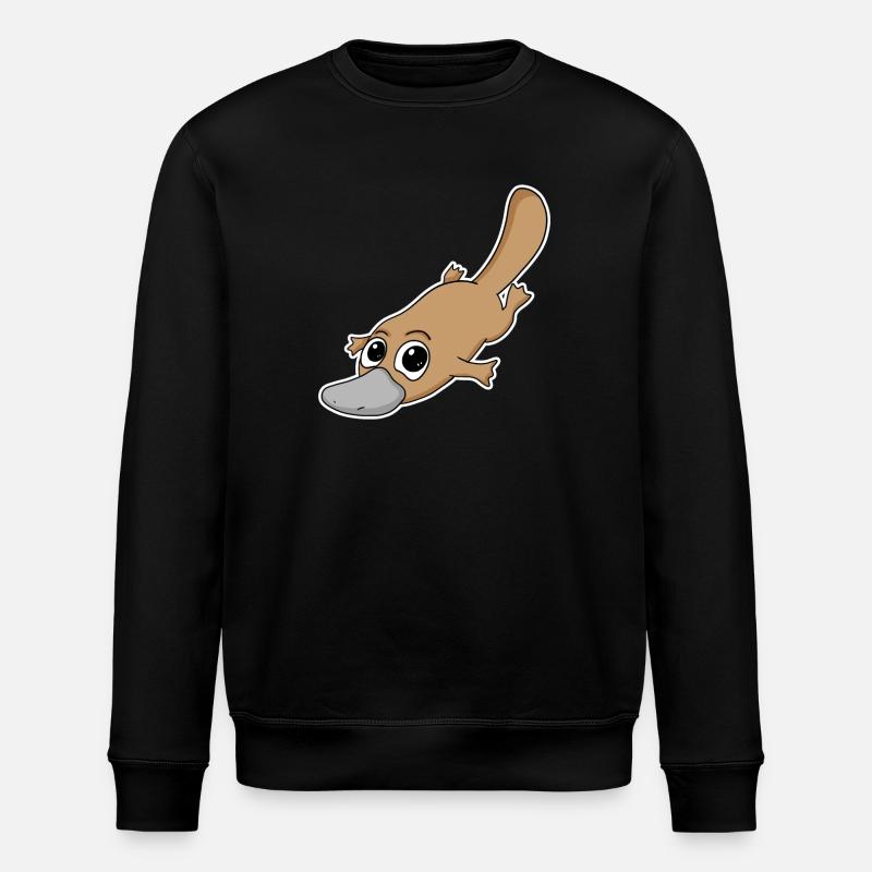 Ornithorynque - Sweat bio ROLLER Stanley/Stella Unisexe - noir