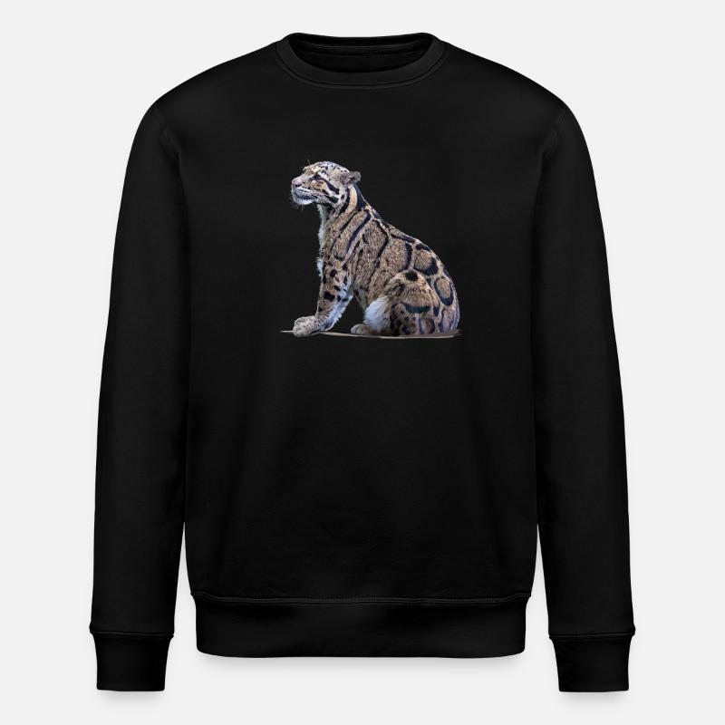 Panthère nébuleuse - Sweat bio ROLLER Stanley/Stella Unisexe - noir