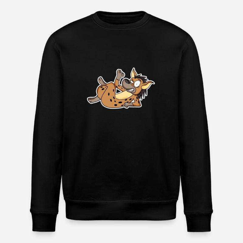 hyena - Stanley/Stella ROLLER Unisex Organic Sweatshirt - black