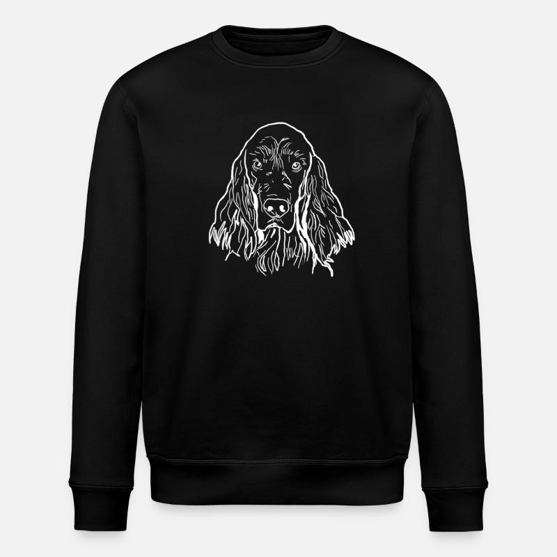 Setter irlandais - Sweat bio ROLLER Stanley/Stella Unisexe - noir