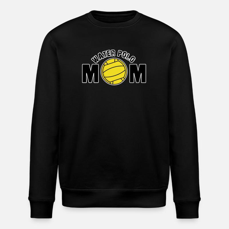 Water-polo maman maman maman - Sweat bio ROLLER Stanley/Stella Unisexe - noir