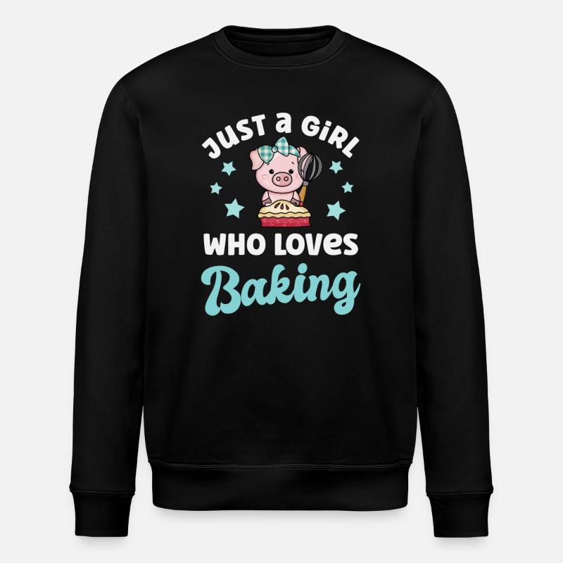Boulanger de cuisson - Sweat bio ROLLER Stanley/Stella Unisexe - noir