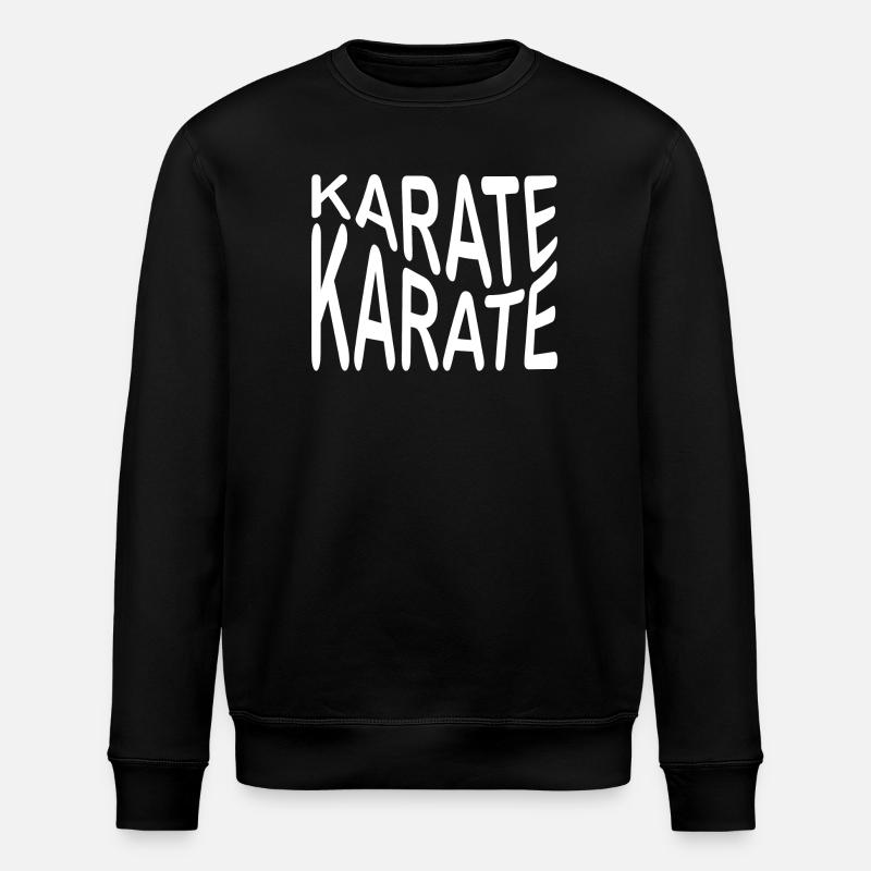 Karate, Karatesport, Karate-Fan - Stanley/Stella Unisex Bio-Sweatshirt ROLLER - Schwarz